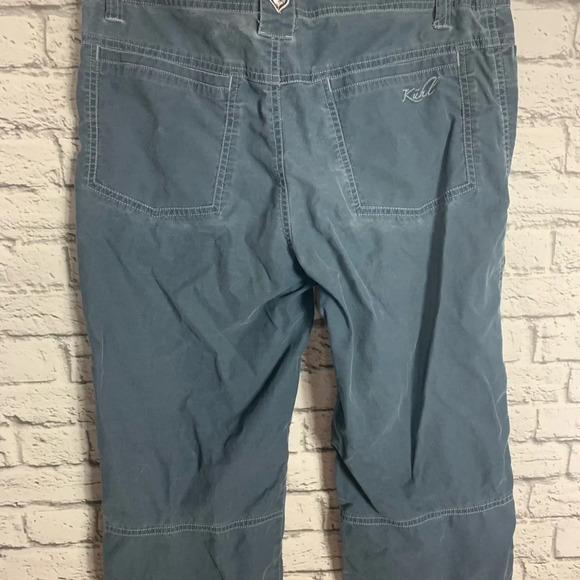 Kuhl Women’s Cropped Capri Pants  Stretch Kuhldry Hiking Gorpcore Size 8 - Picture 15 of 16